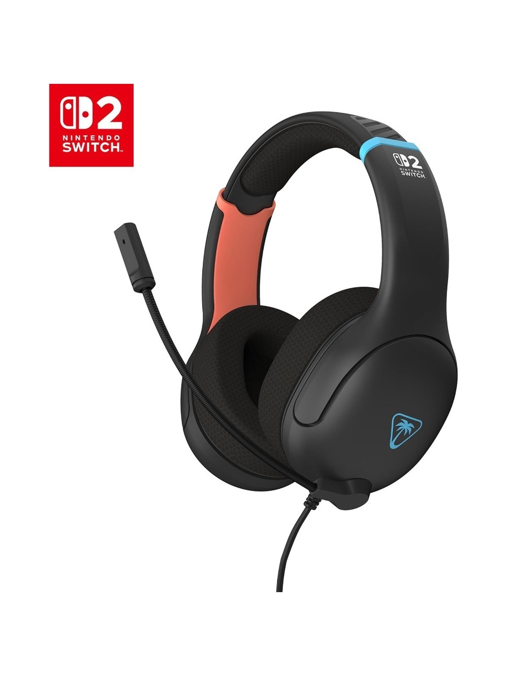 Airlite Fit Wired Headset for all Switch Consoles - Charcoal Black